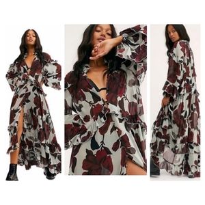 Free People Hearts Run Wild Dress w/o slip